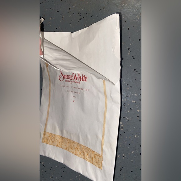 1994 Snow White lithograph - Picture 4 of 5